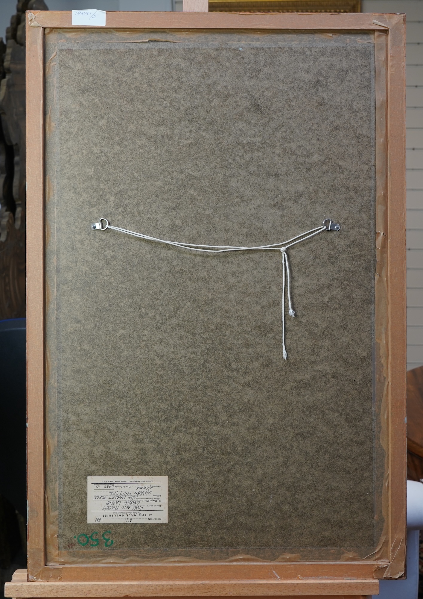 George Large, b. 1936, 'Fives & Threes'